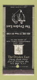 Matchbook Cover - Dryden East New York City WEAR 30 Strike