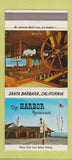 Matchbook Cover - Harbor Restaurant Santa Barbara CA 30 Strike