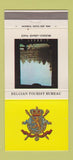 Matchbook Cover - Belgian Tourist Bureau Brussels Tourism 30 Strike