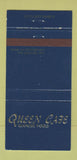 Matchbook Cover - Queen City Siamese Food Los Angeles CA 30 Strike