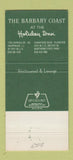 Matchbook Cover - Barbary Coast Holiday Inn Hauppauge LI NY 30 Strike