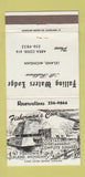 Matchbook Cover - Falling Waters Lodge Leland MI Fisherman's Cove 30 Strike