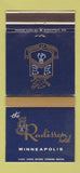 Matchbook Cover - Radisson Hotel Minneapolis MN 30 Strike