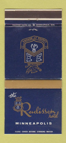 Matchbook Cover - Radisson Hotel Minneapolis MN 30 Strike