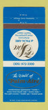 Matchbook Cover - Palm Aire Resort Pompano Beach FL 30 Strike