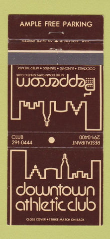 Matchbook Cover - Peppercorn Restaurant Milwaukee? WI 30 Strike