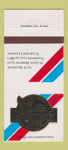 Matchbook Cover - Hannegan's St Louis MO 30 Strike