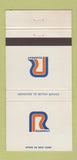 Matchbook Cover - Roadway Trucking 30 Strike