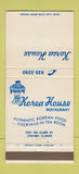 Matchbook Cover - Korea House Restaurant Chicago IL 30 Strike