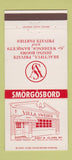 Matchbook Cover - Villa Sweden Smorgasbord Chicago IL 30 Strike