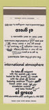 Matchbook Cover - El Greco Southgate KY 30 Strike