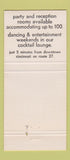 Matchbook Cover - El Greco Southgate KY 30 Strike