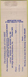 Matchbook Cover - Matchbook Cover Moose Lodge Pottsown PA
