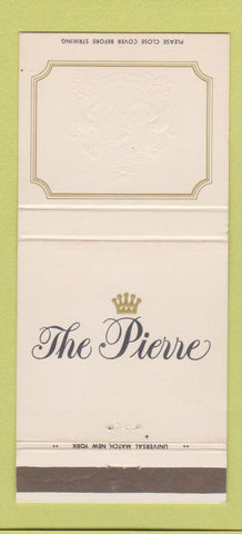 Matchbook Cover - The Pierre New York City 30 Strike