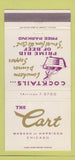 Matchbook Cover - The Cart Chicago IL 30 Strike