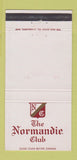 Matchbook Cover - Normandie Club Gardena CA WEAR 30 Strike