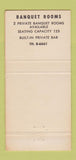 Matchbook Cover - Carriage House Restaurant Burbank CA 30 Strike