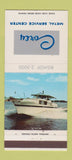 Matchbook Cover - Corey Metal Service Chicago IL 30 Strike