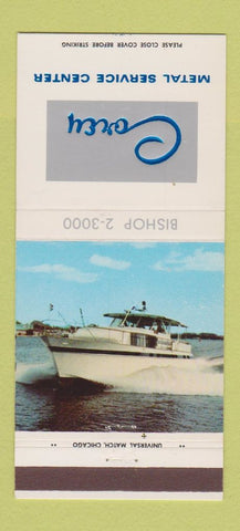 Matchbook Cover - Corey Metal Service Chicago IL 30 Strike