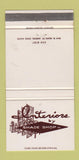 Matchbook Cover - Interiors by Shade Shop Akron OH WEAR 30 Strike