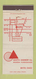 Matchbook Cover - Garth Andrew Modern Furnishings Bath OH 30 Strike