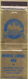 Matchbook Cover - Matchbook Cover Moose Lodge Santa Rosa CA