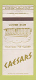 Matchbook Cover - Caesars 30 Strike