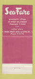 Matchbook Cover - Sea Fare Restaurant New York City WORN 30 Stick