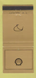 Matchbook Cover - Shell oil gas? 30 Strike