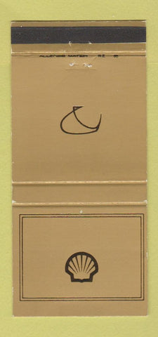 Matchbook Cover - Shell oil gas? 30 Strike