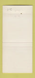 Matchbook Cover - Belmont Electric Denver Colorado 30 Strike