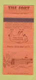 Matchbook Cover - The Fort Restaurant Golden Colorado 30 Strike