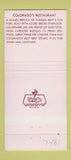 Matchbook Cover - The Fort Restaurant Golden Colorado 30 Strike