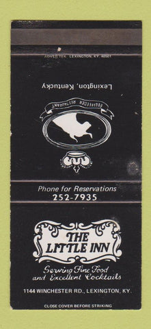 Matchbook Cover - The Little Inn Lexington NY WORN SAMPLE 30 Strike