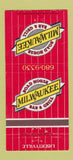 Matchbook Cover - Milwaukee Road House Bar Grill Libertyville IL 30 Strike