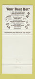 Matchbook Cover - Horseshoe Casino Casino Center MS Robinsonville 30 Strike