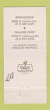 Matchbook Cover - Daniel's Restaurant Orland Park IL WEAR 30 Strike