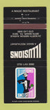 Matchbook Cover - Illusions Magic Restaurant Bryn Mawr PA 30 Strike
