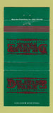 Matchbook Cover - Delaware Park Racetrack Slots 30 Strike