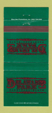 Matchbook Cover - Delaware Park Racetrack Slots 30 Strike