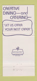 Matchbook Cover - Capers Annapolis MD 30 Strike