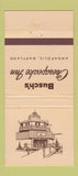 Matchbook Cover - Busch's Chesapeake Inn Annapolis MD WEAR 30 Strike
