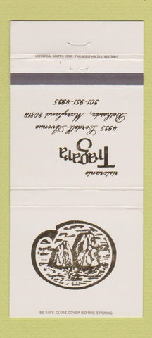Matchbook Cover - Ristorante Tragara Bethesda MD 30 Strike