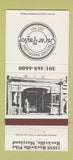 Matchbook Cover - Oscar Taylor Butcher Bakery Rockville MD 30 Strike