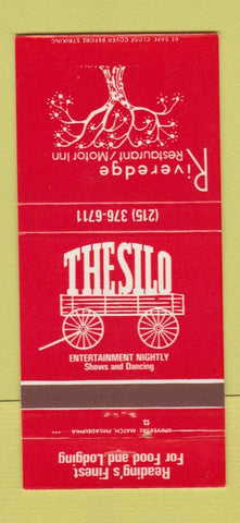 Matchbook Cover - The Silo Riveredge Restaurant Motor Inn Reading PA 30 Strike