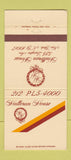 Matchbook Cover - Hoalloran House New York City 30 Strike