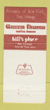Matchbook Cover - Hoalloran House New York City 30 Strike