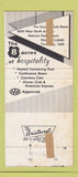 Matchbook Cover - Country Club Motel Melrose Park IL WEAR 30 Strike