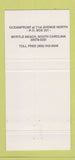 Matchbook Cover - Byrtle Beach Martinique Hotel SC 30 Strike