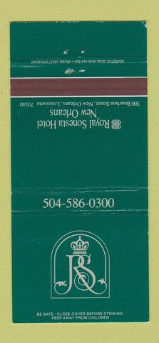 Matchbook Cover - Royal Sonesta Hotel New Orleans LA 30 Strike